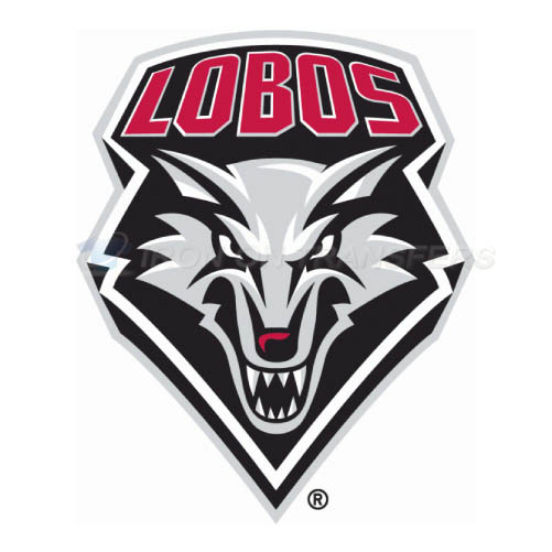 New Mexico Lobos Logo T-shirts Iron On Transfers N5425 - Click Image to Close